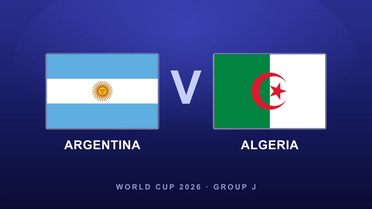 Preview: Argentina vs Algeria