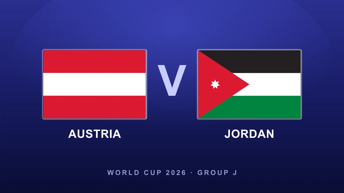Preview: Austria vs Jordan