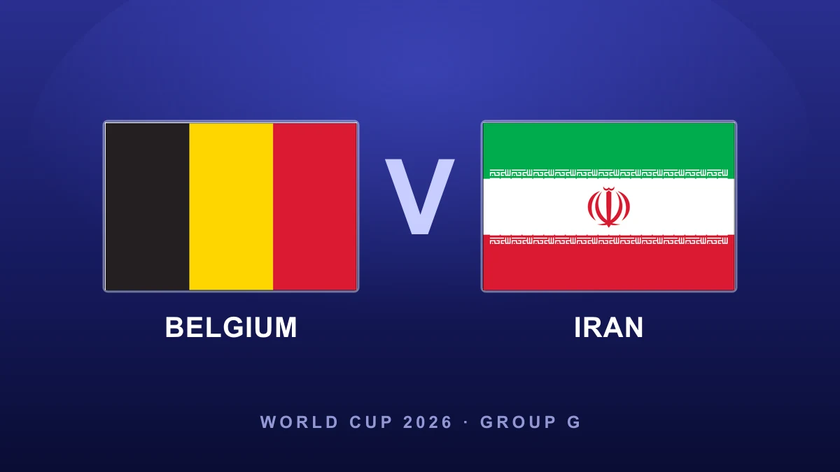 Preview: Belgium vs Iran