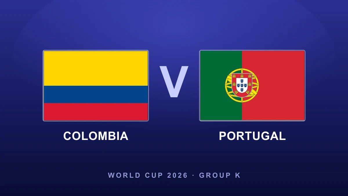 Preview: Colombia vs Portugal