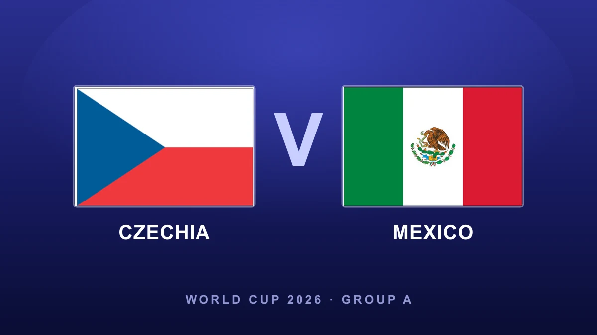 Preview: Czechia vs Mexico