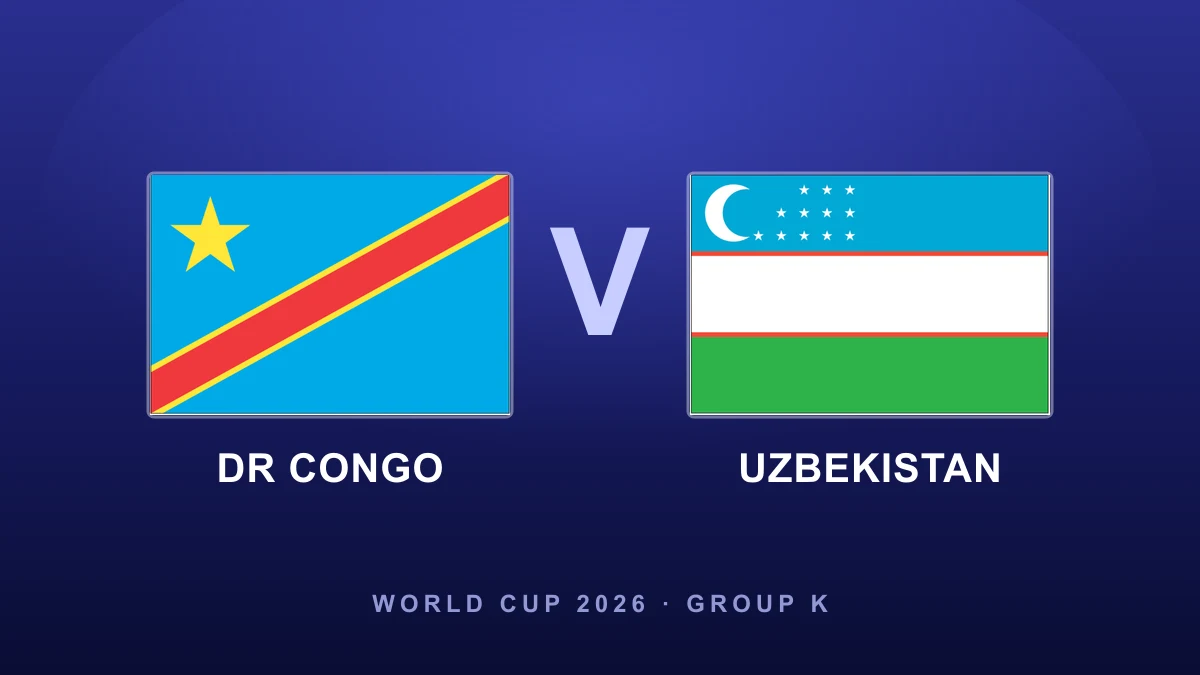 Preview: DR Congo vs Uzbekistan