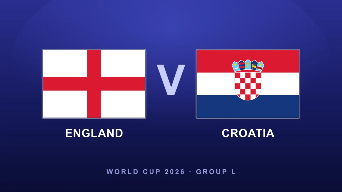 Preview: England vs Croatia