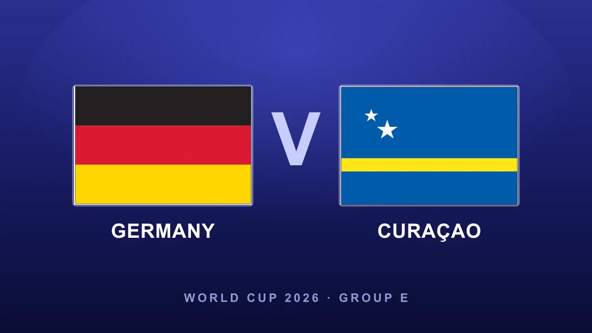 Preview: Germany vs Curaçao