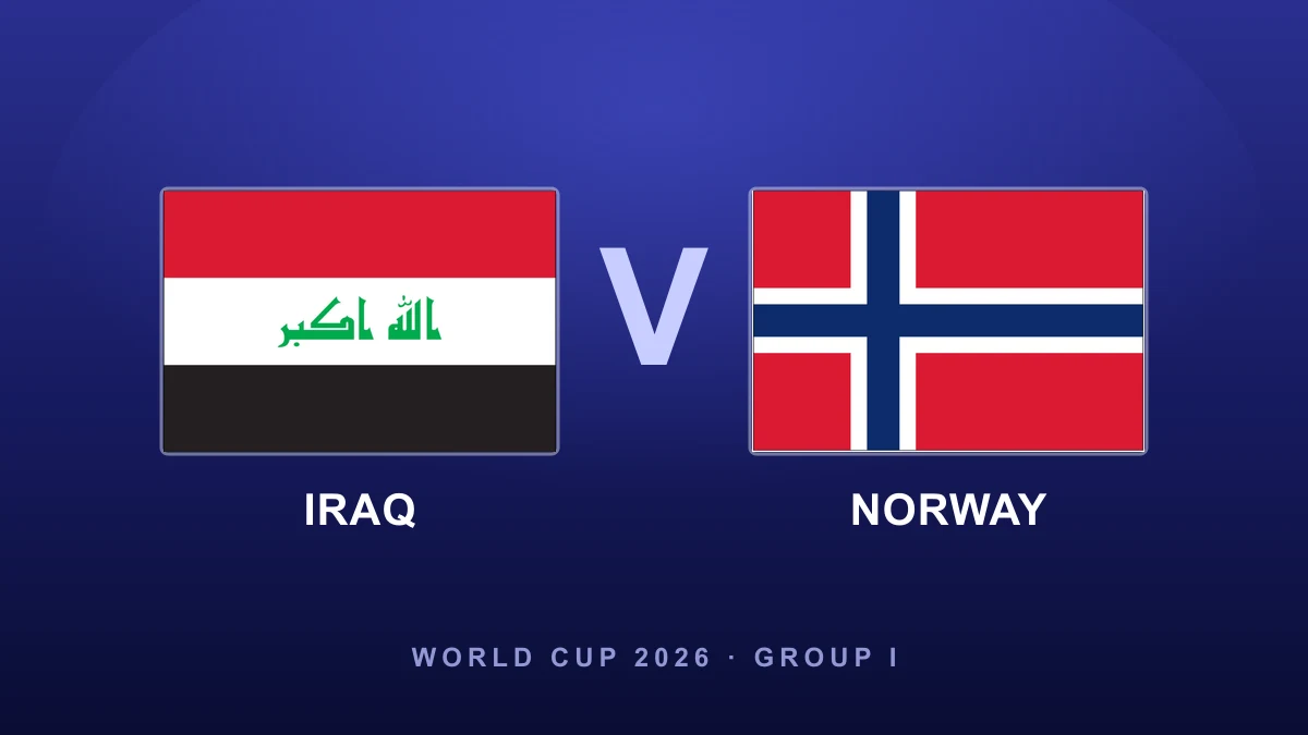 Preview: Iraq vs Norway
