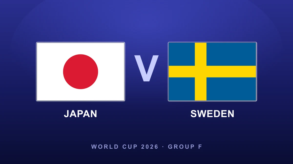 Preview: Japan vs Sweden