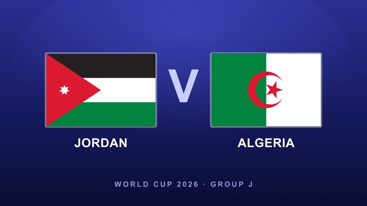 Preview: Jordan vs Algeria
