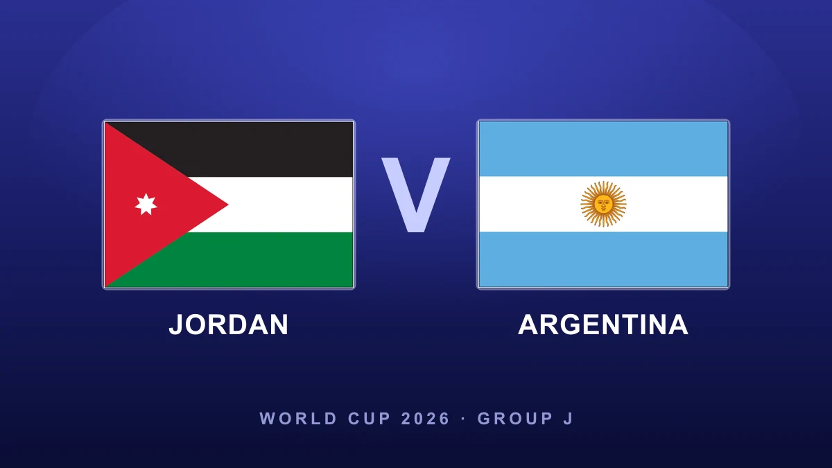 Preview: Jordan vs Argentina