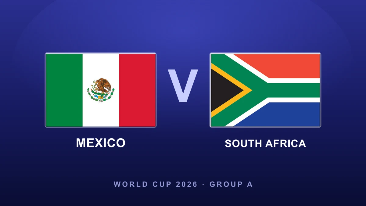 Preview: Mexico vs South Africa