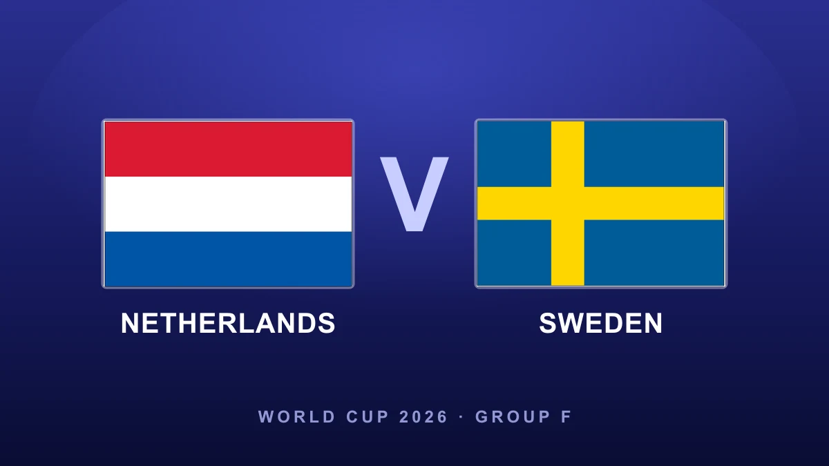 Preview: Netherlands vs Sweden