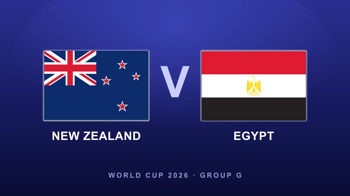 Preview: New Zealand vs Egypt