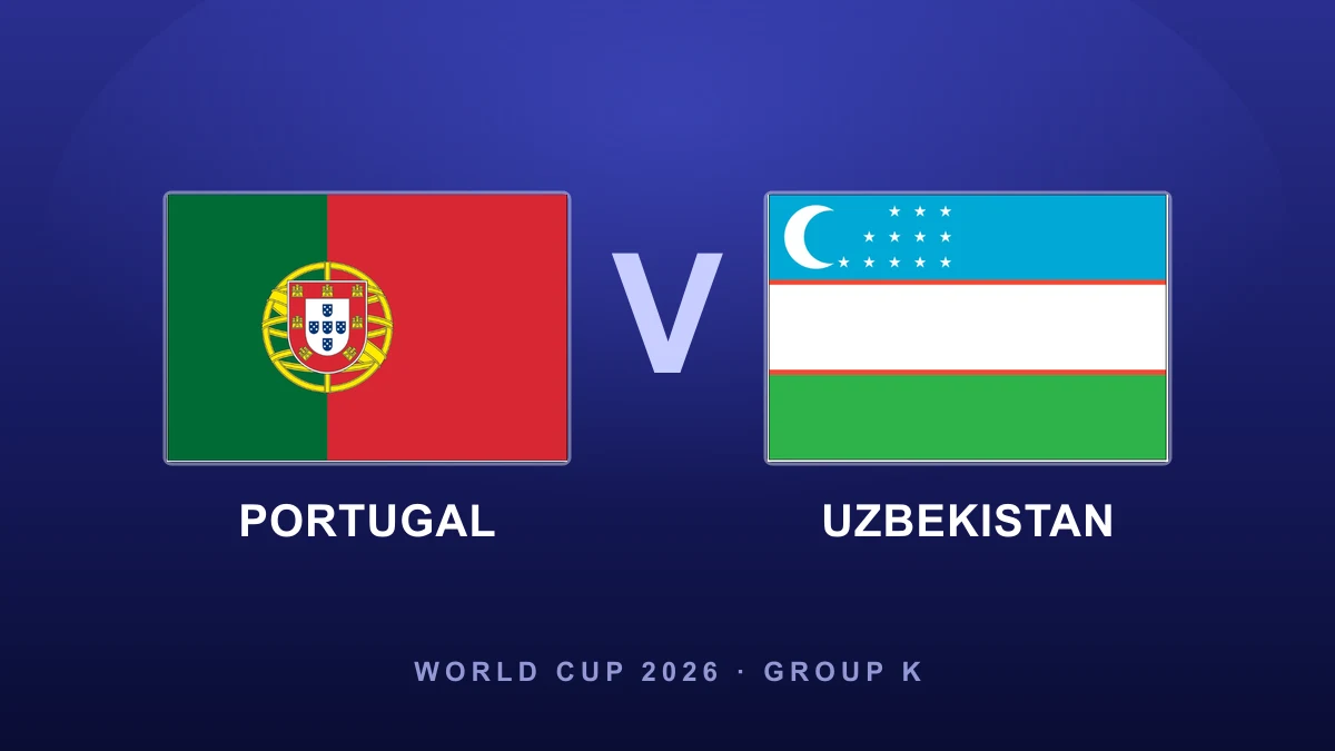 Preview: Portugal vs Uzbekistan