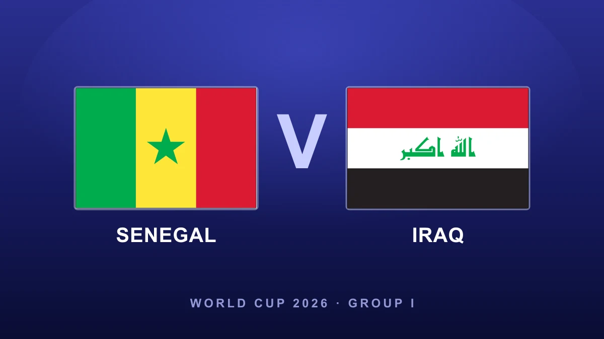 Preview: Senegal vs Iraq