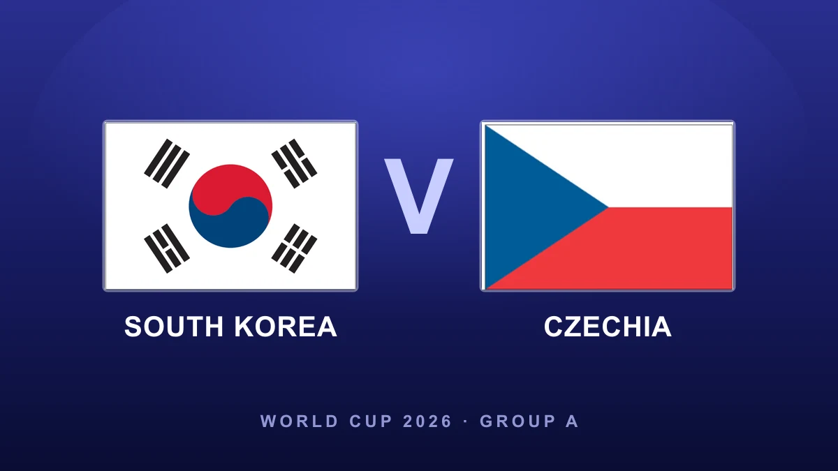 Preview: South Korea vs Czechia