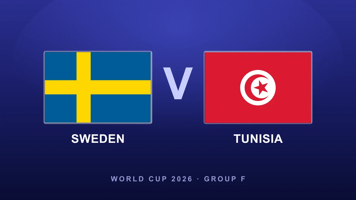 Preview: Sweden vs Tunisia