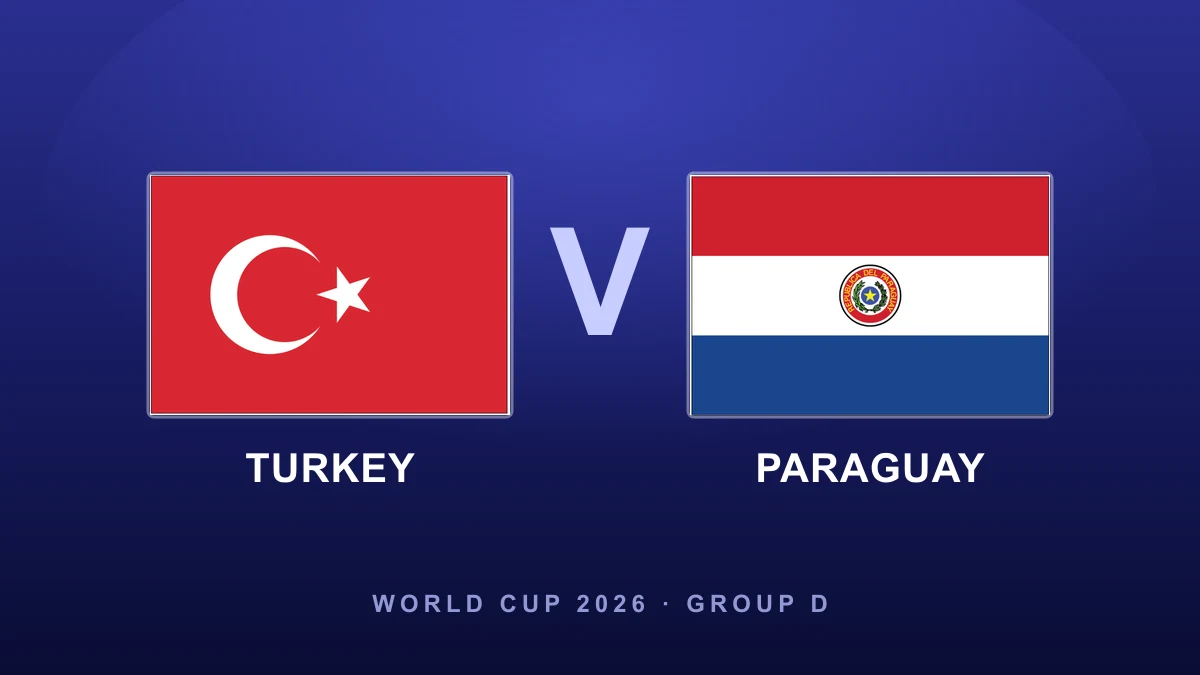 Preview: Turkey vs Paraguay