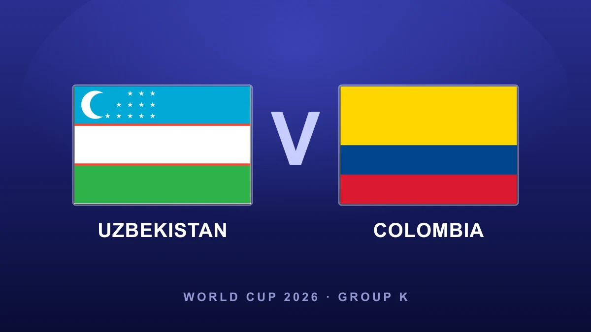 Preview: Uzbekistan vs Colombia