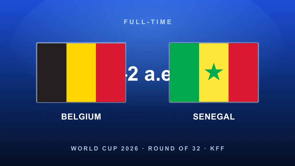 The cruellest exit: Belgium stun Senegal with the latest goal in World Cup history