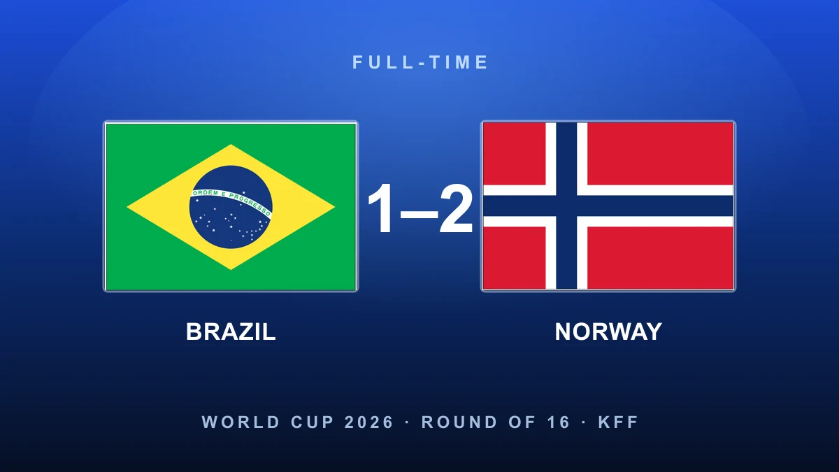 Seismic shock: Haaland double dumps Brazil out as Norway reach a first-ever quarter-final