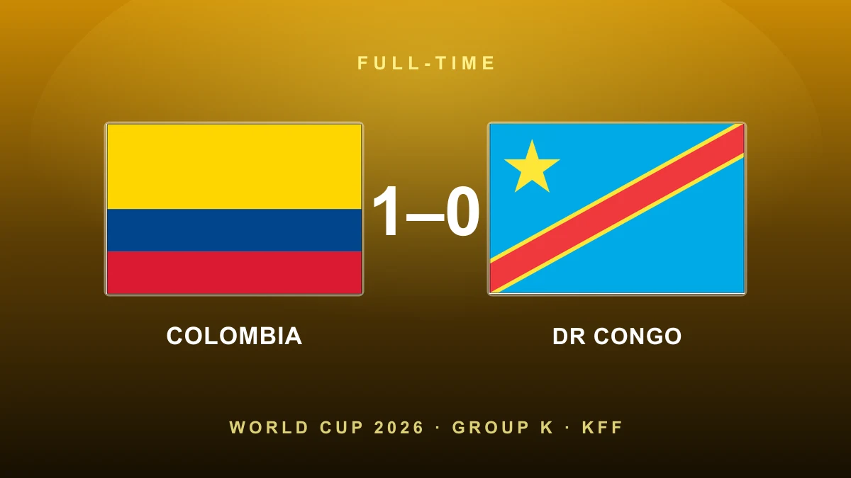 Muñoz settles it but Mpasi steals the show: Colombia edge brave DR Congo to qualify