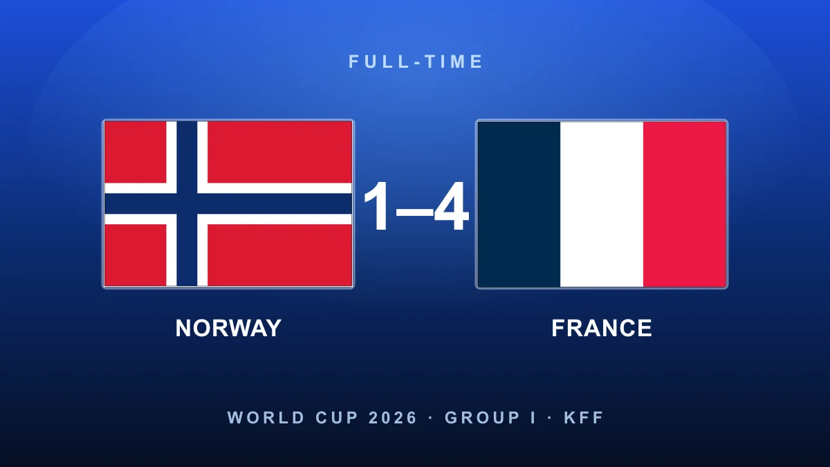 Dembélé's hat-trick masterclass: France hammer a rotated Norway to top Group I with a perfect nine