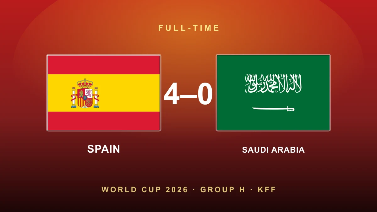 Lamine Yamal and Oyarzabal double fire Spain to 4-0 rout of Saudi Arabia
