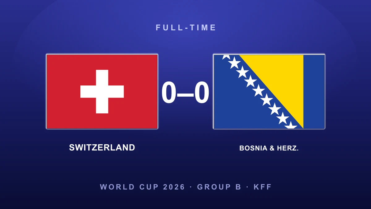 Switzerland and Bosnia share the points in goalless Group B stalemate
