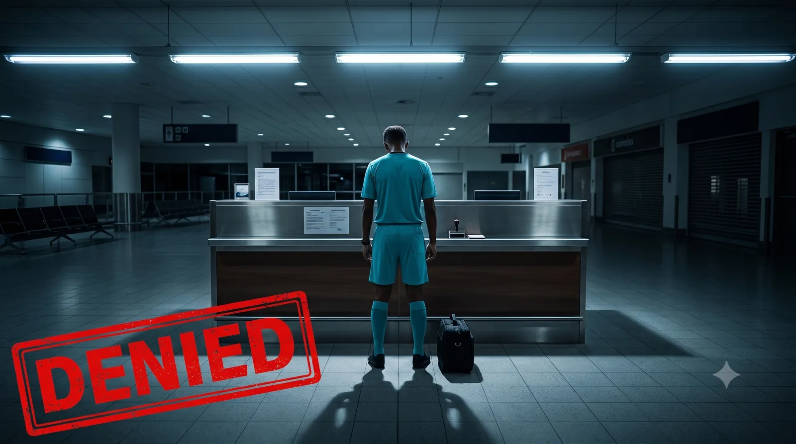 Somali referee Omar Artan denied US entry, ruled out of the World Cup